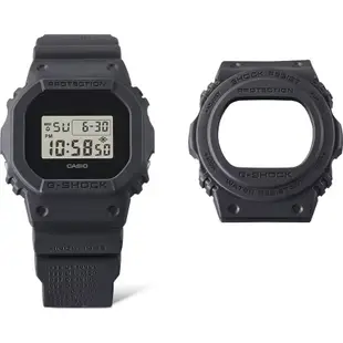 CASIO 卡西歐 G-SHOCK 40周年全黑限量版手錶 DWE-5657RE-1