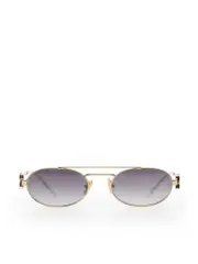 Iris Gradient Oval Logo Sunglasses