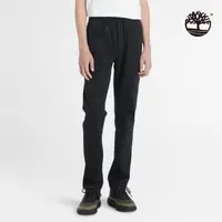 在飛比找momo購物網優惠-【Timberland】男款黑色抽繩有機棉彈性慢跑褲(A2A