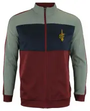 OuterStuff NBA Youth Cleveland Cavaliers Performance Full Zip Stripe Jacket