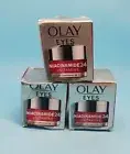 Lot Of 3 Olay Eyes Niacinamide24+Vitamin E 15ml Each New Dmged Box