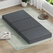 STARRY EUCALYPT Folding Mattress 3-Fold Linen Foldable Mattresses