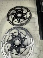 Sram 160mm Centerline X rotors with Lockrings