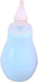 Kisangel Nasal Cleaner Gentle Mucus Removal Nasal Soft Silicone Spout Light Blue