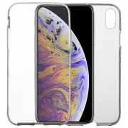 Apple IPHONE XS Max Case 360 Phone Protective Case Cover Full TPU Transparent