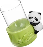 Panda Hydroponic Vase for Fresh Flowers Fresh Display Ceramic Vase Water Plant Decoration Rv Table Decor Panda Hydroponic Container