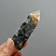 3.5in 142g Maligano Jasper Crystal Tower