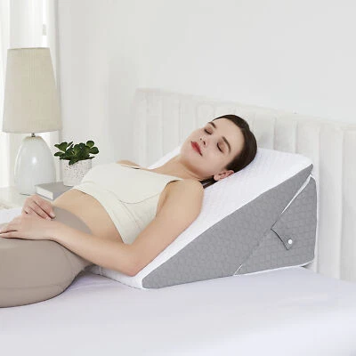 Sweet Home Collection 2 Piece Bed Wedge Pillow Set 22" x 22" x 12"