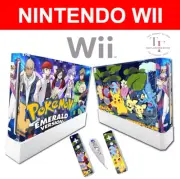 Sticker Skin For WII Console Wrap Vinyl + Controller