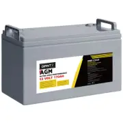 NNEDSZ 170Ah Deep Cycle Battery 12V AGM Marine Sealed Power Portable Box Solar C