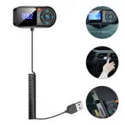 USB Car Bluetooth FM Transmitter Wireless Radio Adapter Kit Mp3 Player Handsfree