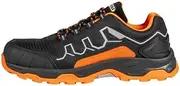[KS TOOLS] 310.1210F - Insulated Safety Shoes - Work Shoes Black and Orange - Safety Shoes Heat and Cold Resistant