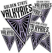 Desert Cactus Golden State Valkyries Sticker WNBA Women's National Basketball Association Officially Licensed Vinyl Decal Laptop Water Bottle Car Scrapbook (Type 3-2)
