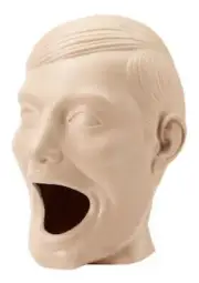 Adult Dental Simulation Manikin, shroud, head, & mount