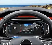 [Coleya] Screen Protector Compatible with VW T-ROC 2018-2024, VW T ROC Tempered Glass Screen Protector, 9H Anti-Scratch Screen Protector for Dashboard Screen (10.25 Inches)