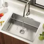 Welba Kitchen Sink 60X45CM With Pull Out Mixer Tap Stainless Steel Single Bowl