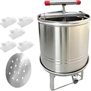 Generic Multipurpose Honey Press Machine for Beekeeping, Grape Juice, and Fruit Processing, 5 Filtration Bags