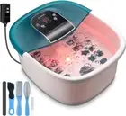 RENPHO Foot Spa Bath Massager, GFCI Plug Heat Foot Soak Tub with Pedicure Kit!