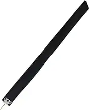 Hellery Thickened Bass Left-handed Strap Wrist Strap Comfortable Soft PU Leather Belt for Comfort & Durability Performers Musicians, Medium