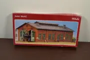 HO Scale POLA Double Engine Shed Model Kit HO 1020 - Factory Sealed