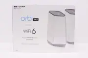 NETGEAR Orbi Pro AX6000 Tri-Band Mesh Wi-Fi 6 System (Set of 2)