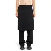 [KHOKI] KHOKI MAN BLACK TROUSERS Black