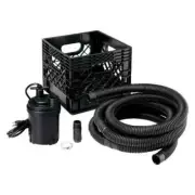 Simer Flow N Stow Thermoplastic Utility Pump Kit 1/4 hp