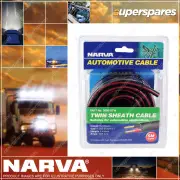 Narva 100A 8 B&S Twin Core Cable - 5M Red/Black With Black Tracer