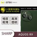 【O-ONE台灣製-小螢膜】SHARP AQUOS R9 鏡頭保護貼2入