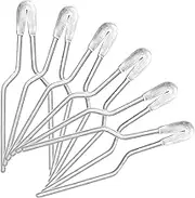 Generic 6Pcs Wood Burning Tips Pyrography Wire Tips Welding Spare Parts Professional Embossing Woodworking Pyrography Wire Pen Nibs, 1mm B