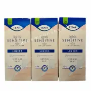 3 Packs of 24’s TENA Lights Sensitive Liners - Normal