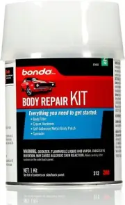 Bondo Body Repair Kit, 00312, to Get Started, 1 Kit