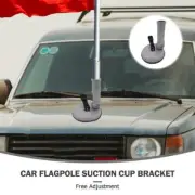 1xCar Flag Holder Mount Flag Pole Holder Suction Cup For House Wall Style Z7V0