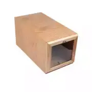 Stackable Solid Wood Shoe Storage Box