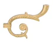 B&P Lamp 6 5/8" X 5 1/8" Brass, Lamp Or Fixture Arm