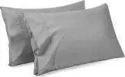 Queen Pillowcases Set of 2, 100% Brushed Microfiber, Super Soft and Cozy, Wrink