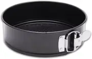 HIWARE 9 Inch Non-stick Cheesecake Pan Springform with 9-Inch, Black