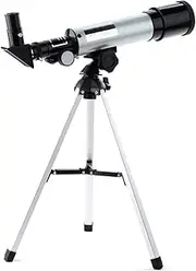High Power Astronomical Telescope,800mm Focal Length 60mm Aperture Refractor Monocular Telescope 150X Lens with Tripod for Beginn