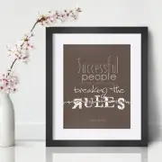 Seth Godin Inspirational Wall Art Print Motivational Quote Poster Decor Gift Him