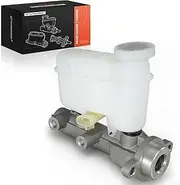 A-Premium Brake Master Cylinder Replacement for Buick Lesabre 1991-1995 Riviera Cadillac Deville 1991-1993, with Reservoir, with Sensor