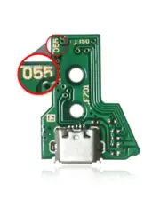 USB Charging Port Socket Board With 12 Pin Flex Cable For Sony PS4 Controllers