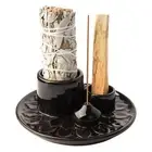 Candle Holder-4 in 1 Incense & Candle Holder - Ceramic Incense Holder Ash2049