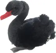 TAMMYFLYFLY Swan Plush Toy (Black)