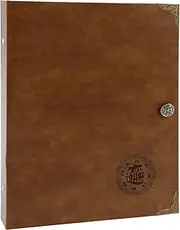 Coin Collection Book Holder for Collectors Large Capacity Coin Collecting Album Waterproof Coin Storage Album Vintage Coin Collection Holder Coin Organizer Sleeves for Coin Currency (Style 1)