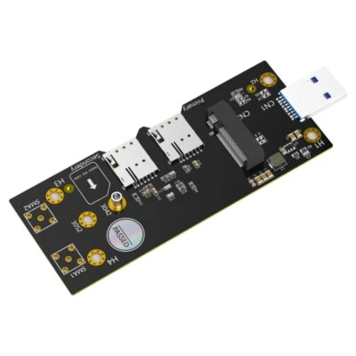 M.2 to USB 3.0 Networking Adapter with 2 Card for Diverses Connectivity