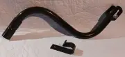 Handle Heavy Duty Square Jacks 4" side wind w/ clip powder coat finish 0091405h