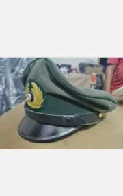 WW2 GERMAN COASTAL ARTILERIE NCO "CRUSHER"CAP, NICE REPLICA! #1A