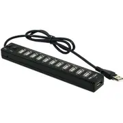 12 Ports USB Hub USB 2.0 Hub Multi USB Splitter Switch