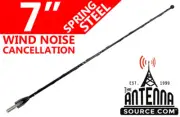7" Black Spring Stainless AM/FM Antenna Mast Fits: 1987-2006 Jeep Wrangler YJ/TJ (for: Jeep)
