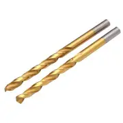 Draper HSS Titanium Nitride Coated Drill Bit 5.0mm 2 Pack 135° Split Point 08867